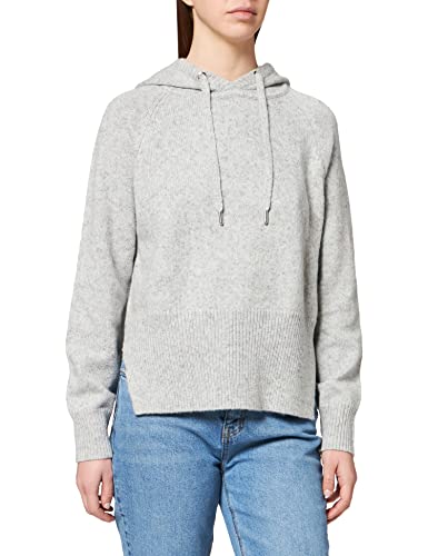 s.Oliver Sweter damski z długim rękawem, szary melanż, S