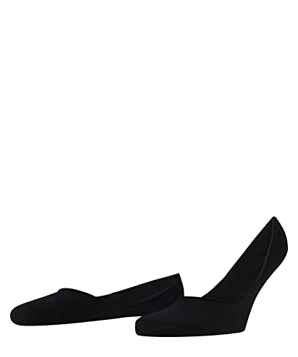 FALKE Mężczyźni Stopki Step Medium Cut Box M IN Zrównoważona Bawełna niewidoczne jednokolorowe 1 Para, Czarny (Black 3000), 39-40
