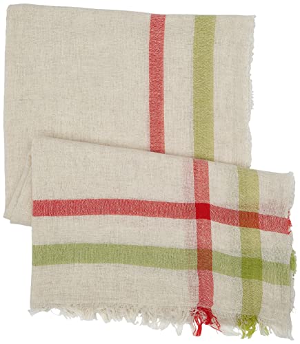 United Colors of Benetton Szalik damski 6ricdu00c, wielokolorowy 60 V, rozmiar uniwersalny (2 sztuki), Wielokolorowy, 60 V, jeden rozmiar