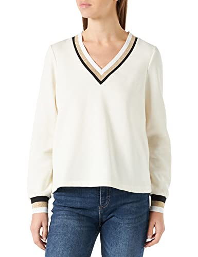 VERO MODA Damski sweter Vmnina L/S Sweat Top JRS Btq, Pristine, S