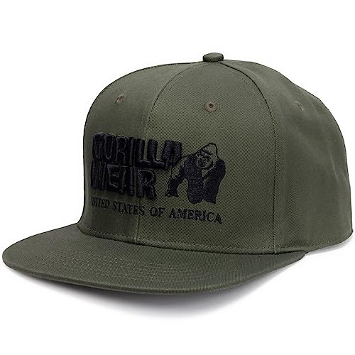 Gorilla Wear Męska czapka z daszkiem Darlington, zielona, rozmiar uniwersalny UE, zielony, jeden rozmiar