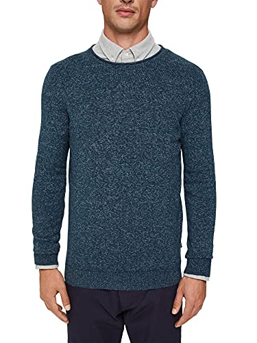 ESPRIT Sweter męski 091ee2i311, 404/Navy 5, S