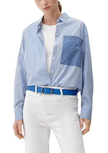 s.Oliver Pasek damski, niebieski, 95, niebieski