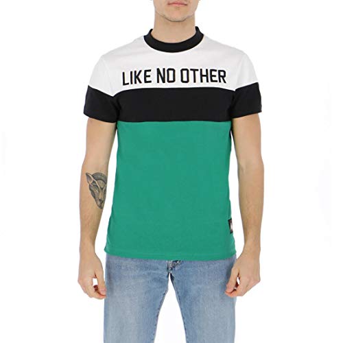 Kappa Berto Authentic koszula męska, zielony, biały, czarny, S