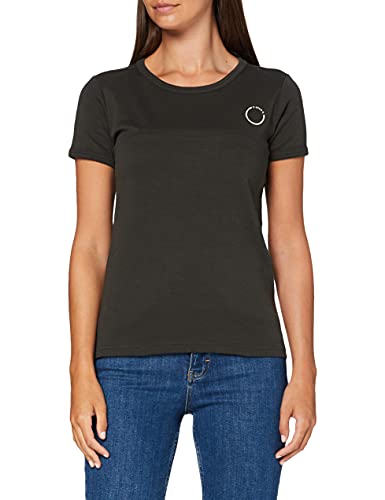 G-STAR RAW Damska koszulka z przodu Stitch Top, Szary (Raven D20454-c812-976), XXS