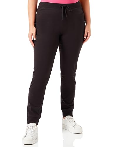 Champion Legacy American Classics W-PRO-Jersey Regular Rib Cuff damskie spodnie dresowe, Czarny, XL