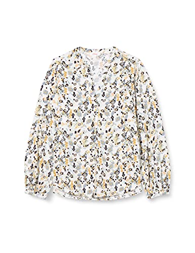 s.Oliver Bernd Freier GmbH & Co. KG Bluzka damska z długim rękawem, biała, 48, biały, 48