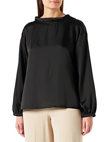 Sisley Damska bluza 52ADLQ02J Blouse, czarna 100, S