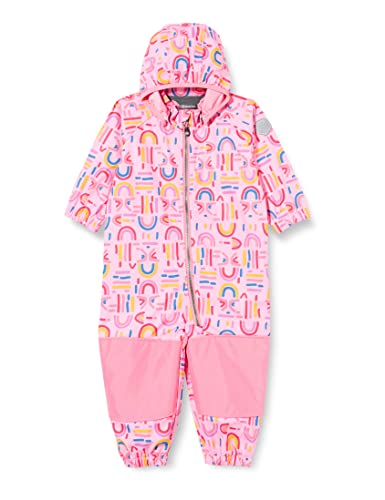 Color Kids Kurtka softshell dla dziewczynek z nadrukiem, Cotton Candy, 80 cm