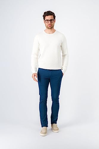 Spodnie męskie Teddy Smith P-Chino Metal Blue Rozmiar 38, Niebieski metal, 38W
