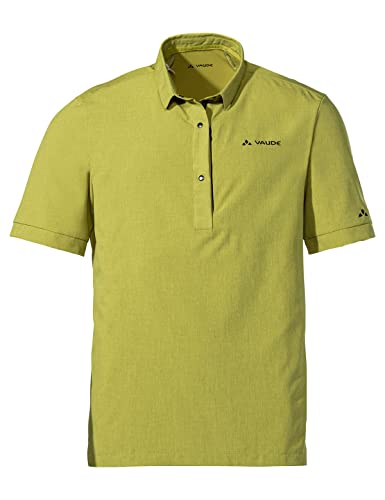 VAUDE Męska koszulka polo Yaras, limonka (Wild Lime), L