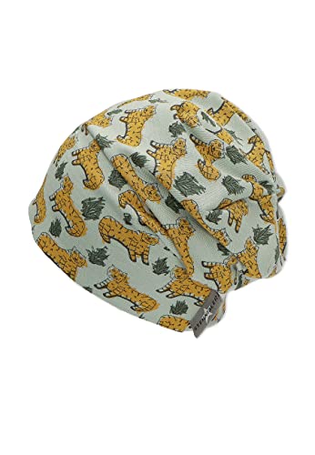 Sterntaler Czapka chłopięca Tiger Beanie, średni zielony, 49
