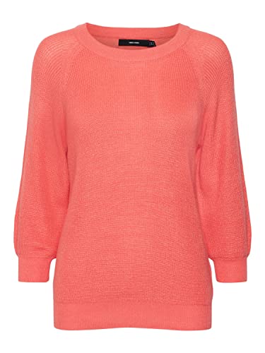 VERO MODA Sweter damski, ge peach, XL