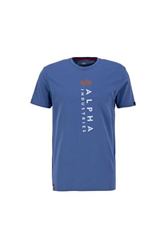 ALPHA INDUSTRIES R Print T Koszulka męska, 678-vintage Marine, 3XL