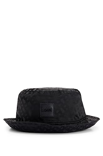 BOSS Męska czapka Saul-M Cap, Black1, One Size, czarny (Black1), jeden rozmiar