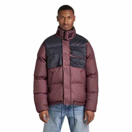 G-STAR RAW Attac Utility męska kurtka pikowana uniseks, Fioletowy (Wineyard Wine D21937-B958-D303), S