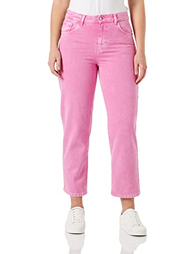 Sisley Jeansy damskie, Różowy 90k, 31