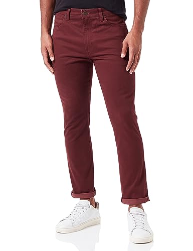 Wrangler Larston Pants spodnie męskie, Dahlia, 30W / 32L