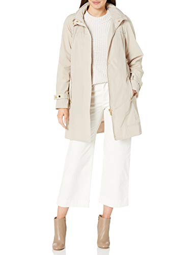 Calvin Klein Damska kurtka Anorak z długim opakowaniem, Buff, M