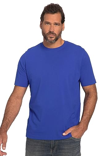 JP 1880, T-shirt męski duże rozmiary, kobaltowo niebieski, 3XL