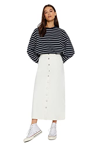 Trendyol Spódnica - ecru - Maxi, Ecru, 38, Ecru, 64