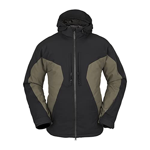 Volcom Męska kurtka Quad Angle 2 l Tds Jacket, ciemny teak, XL, Ciemny teak, XL