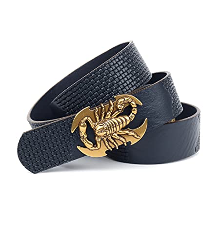 Anthoni Crown Unisex 4SKP580-115 pasek, ciemnoniebieski, 115