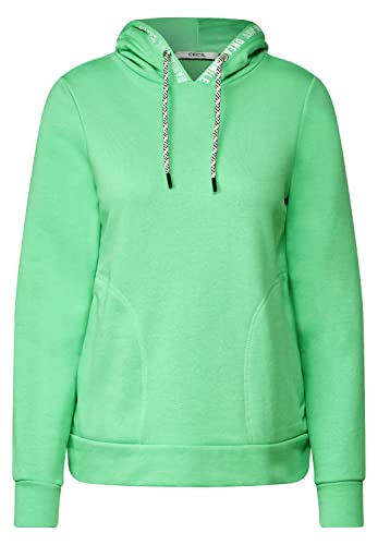 Cecil Damska bluza z kapturem, Smash Green, M