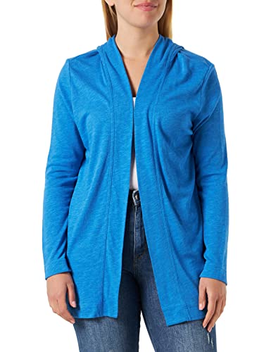 s.Oliver Damski kardigan długi, niebieski, 44, niebieski, 44