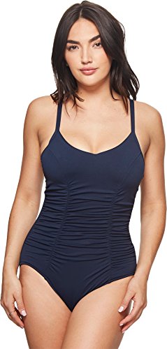 Seafolly Damski kostium kąpielowy Dd Cup Maillot, niebieski (Indigo Indygo), 44 PL