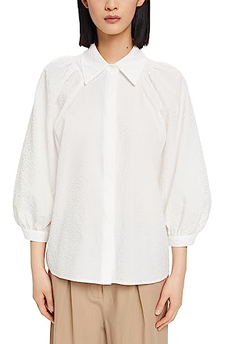 ESPRIT Bluzka damska, 110/Off White, XXL