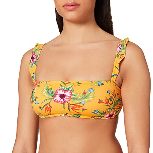BANANA MOON Danlo Aroha damski strój kąpielowy, Żółty (Curry Aroha/Limonada Hur72), 75B