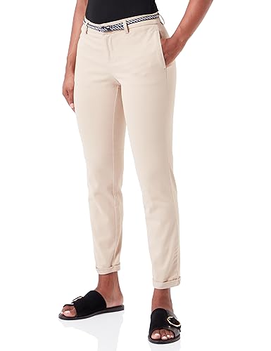 Bestseller A/S Damskie spodnie ONLBIANA-Maree Belt Chino CC PNT RP, Humus, 36W / 32L, Humus, 36W / 32L