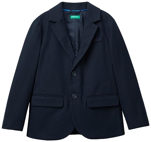 United Colors of Benetton Kurtka dla dzieci i młodzieży, Ciemny niebieski 901, M