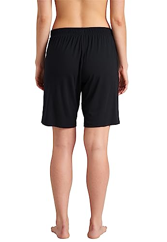 Schiesser Bermudy Schlafshort Spodnie damskie piżamy, Schwarz, 34