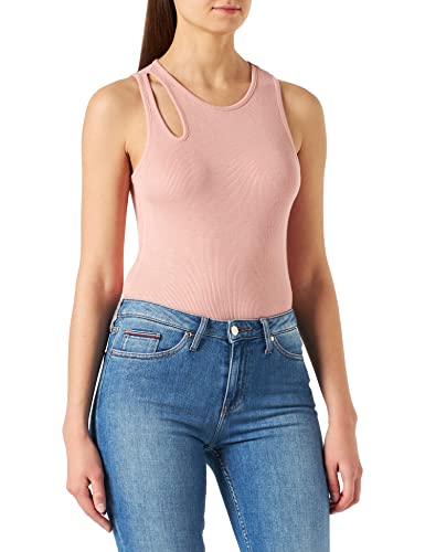 Naf Naf T-shirt damski, Pensee Rose, L