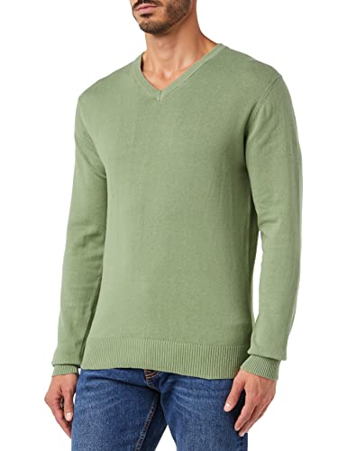 Wewnętrzny sweter męski, Zielony, M-3XL