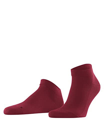 FALKE Mężczyźni Skarpety do trampek Sensitive London M SN Bawełna bezuciskowe 1 Para, Czerwony (Scarlet 8228), 43-46