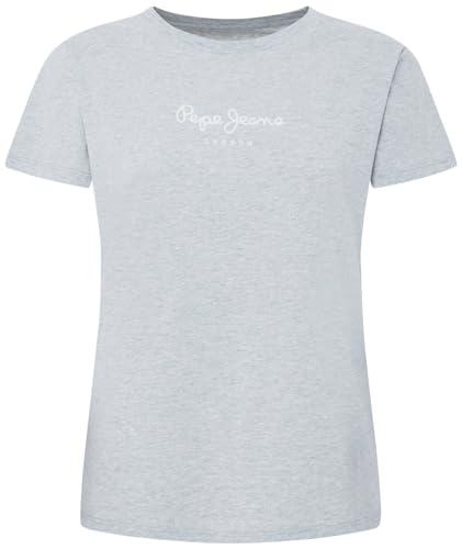 Pepe Jeans Damska koszulka Wendys, Szary (szary Marl), M