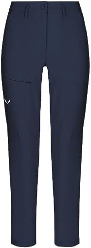 Salewa Damskie spodnie Puez Dolomitic 2 DST W Reg PNT, granatowy, 40, granatowy blezer, 40