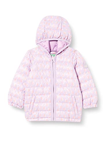 United Colors of Benetton Kurtka dziewczęca, Fioletowy, 62D, 62 cm