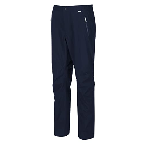Regatta Spodnie męskie Highton Strch Pants, granatowy, XL/Krótki