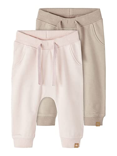 Name It Spodnie dresowe Unisex-Dzieci i Chłopcy, Różowy (Rose Smoke), 56