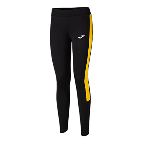 Joma Damskie legginsy Championship z długimi legginsami, czarne/żółte, XL