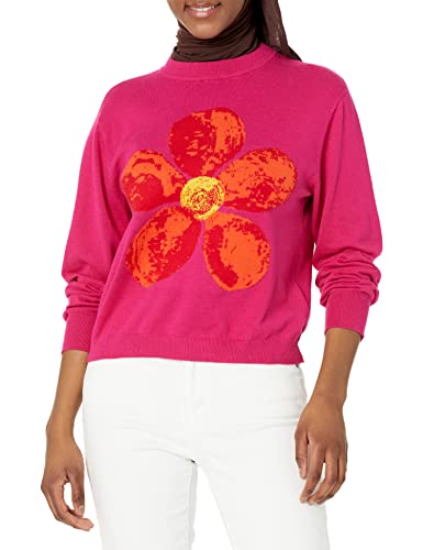Desigual Sweter damski JERS_nacha, czerwony, L