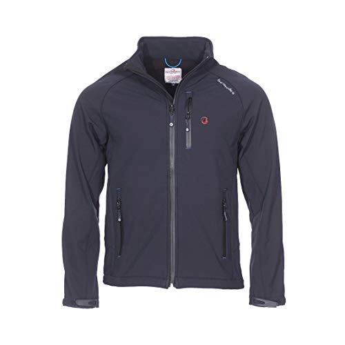Kurtka męska Bermudy Softshell Sealand, Niebieski, XXL