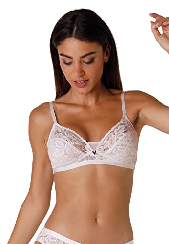 Lovable Damski biustonosz koronkowy na rocznicę, puder, UK 8