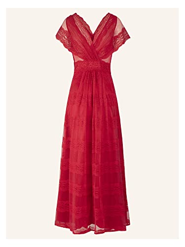 ApartFashion Sukienka damska luźna sukienka wieczorowa, purpurowa czerwień, normalna, czerwony purpurowy, XL