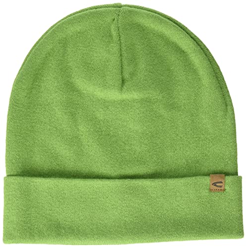 Camel Active Womenswear 3065707M57 Damska czapka typu beanie, Zieleń limonkowa, Rozmiar uniwersalny