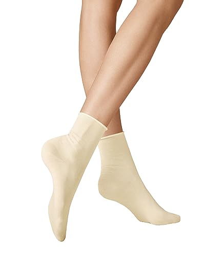 KUNERT Damskie skarpety Sensual Cotton, Biały (Winterweiss 2030), 39-42 EU